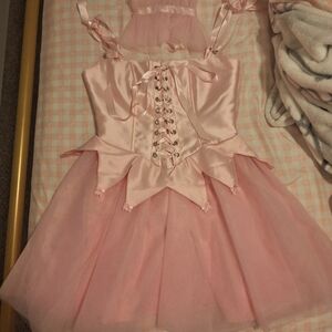 Dolls Kill Sugar Thrillz Jester Corsert Costume Mini Dress